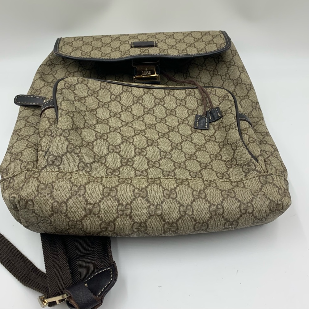 Source Unknown Brown Backpack With Adjustable Str… - image 7